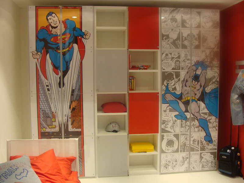 Decija soba - superheroji